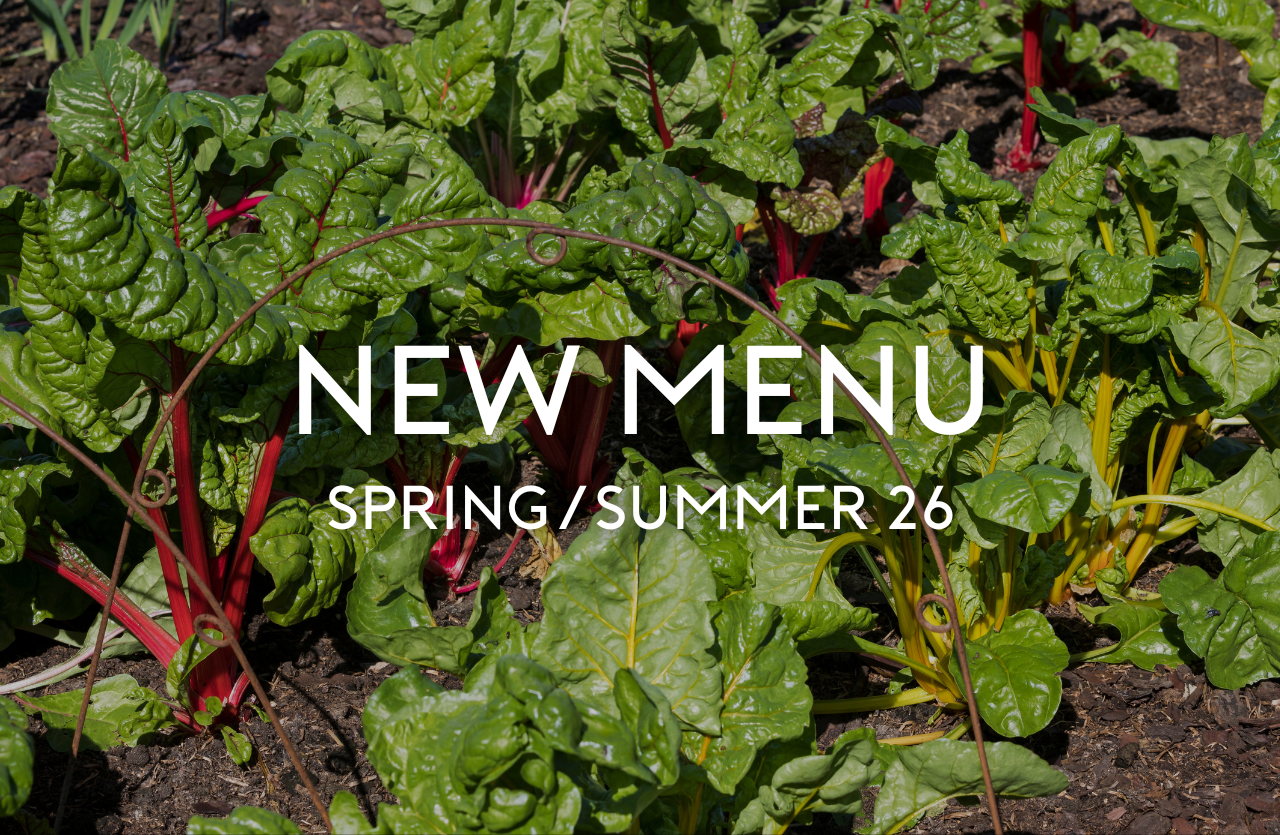 New Spring Menu