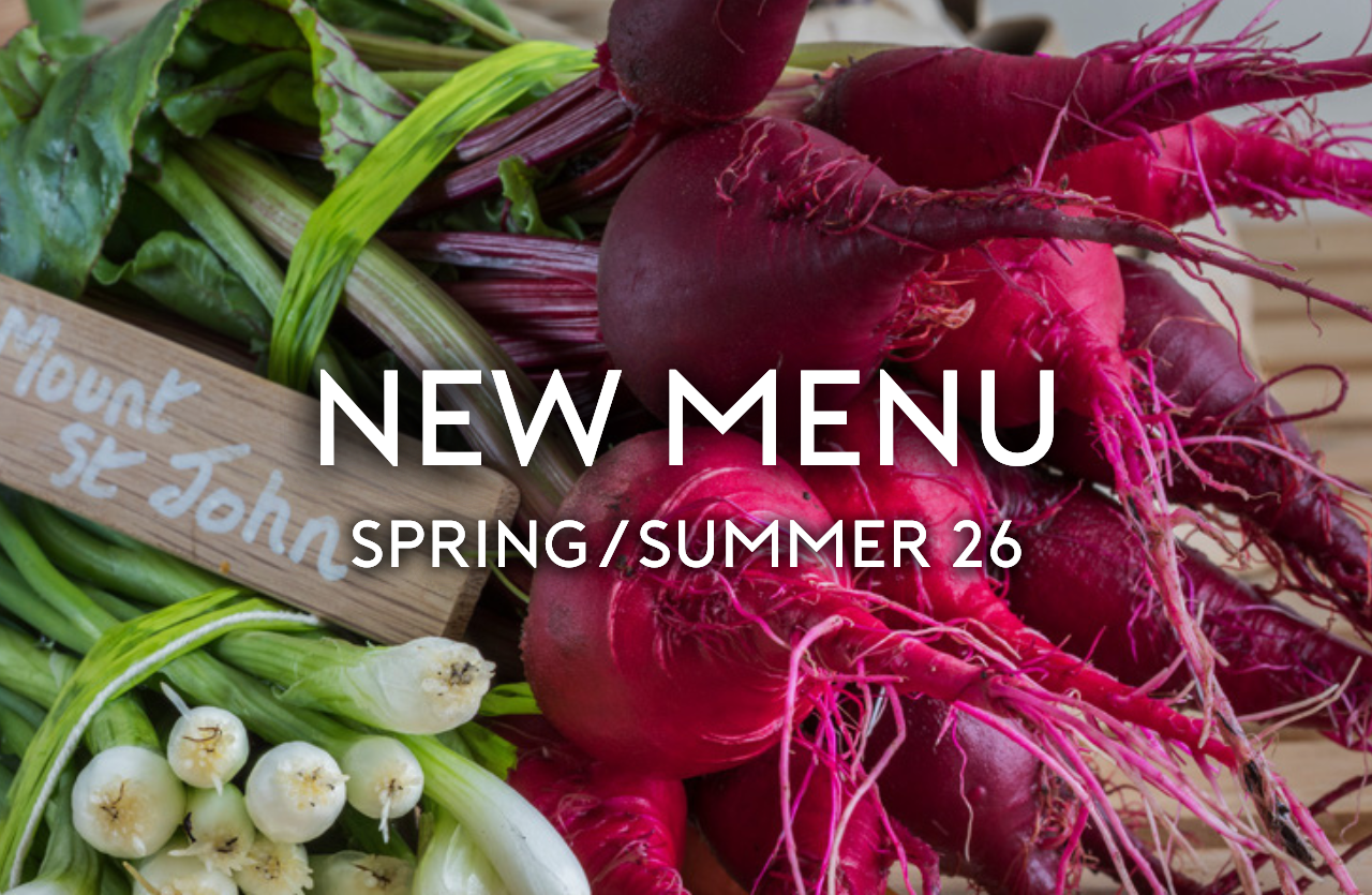 New Spring Menu