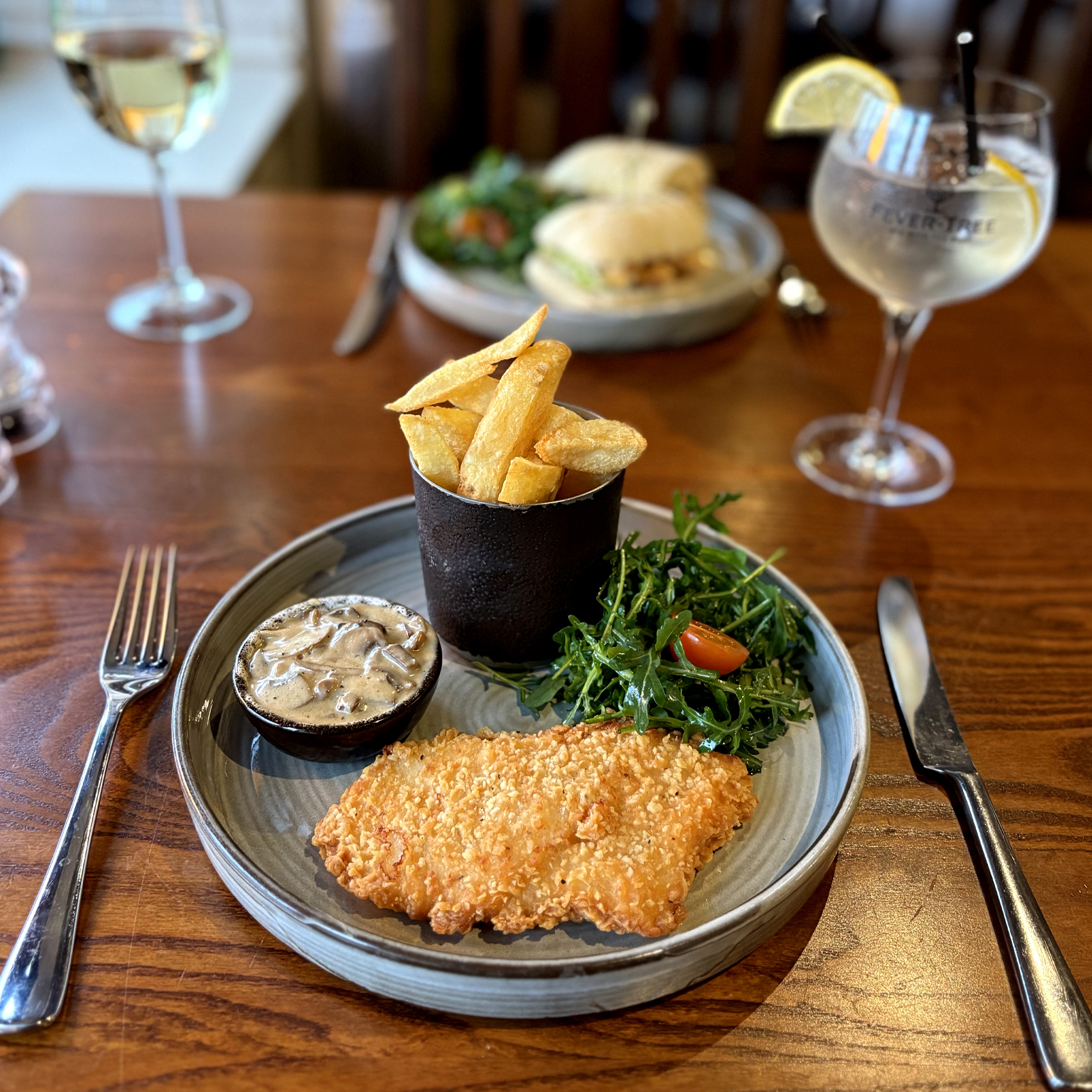 2/3 course dining menu